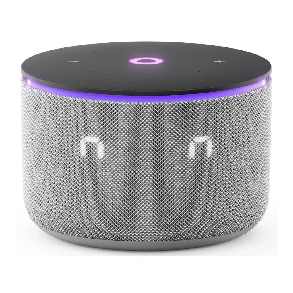 Умная колонка Yandex Станция Мини 3 Про Алиса серый 18W 2.0 BT/Wi-Fi (YNDX-00059GRY)