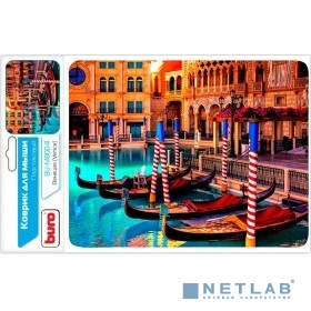 Коврик для мыши Buro BU-M80041 Мини рисунок/Венеция 230x180x2мм