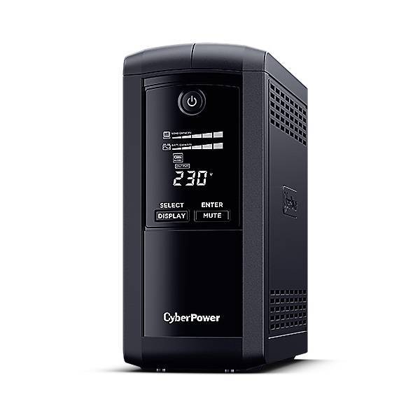 ИБП CyberPower VP1000EILCD Line-interactive 1000VA/550W (IEC C13 x6, RJ11/RJ45, USB-порт, 260x227x10