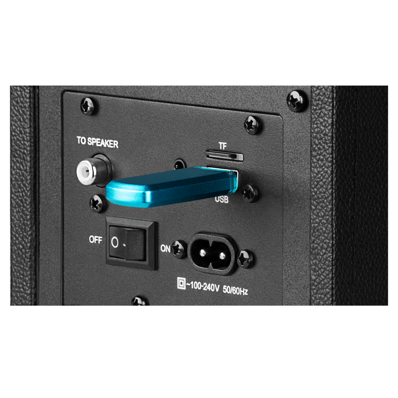 Колонки АС 2.0 SVEN SPS-730, черный (50 Вт, Bluetooth, пульт, USB, microSD)