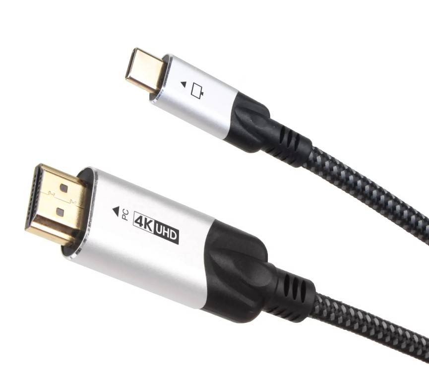 Кабель-адаптер HDMI A(m) -->USB 3.1 Type-Cm 4K@60Hz, 1.8m , VCOM <CU423VA-1.8>