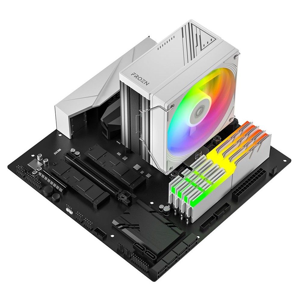 Охлаждение CPU Cooler for CPU ID-COOLING FROZN A410 SE ARGB White S1155/1156/1150/1151/1200/1700/185