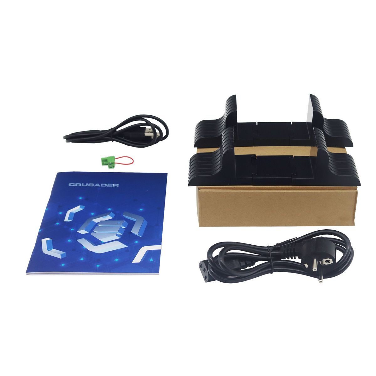 Источник бесперебойного питания  ИБП Crusader Stabline RTIO-1000VA (1000Ва, 900Вт, 8xIEC320, LCD, US