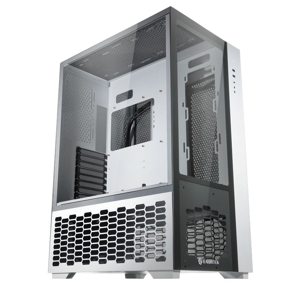 Корпус Raijintek PAEAN PREMIUM WHITE 0R20B00209, Aluminum, ATX/MICRO ATX/MINI-ITX, USB3.0x2, Type Cx