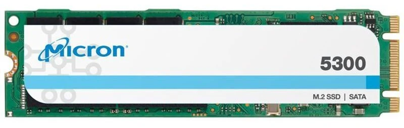 Твердотельный накопитель Micron 5300PRO 240GB SATA M.2(22x80mm) 3D TLC R540/W310MB/s MTTF 3М 67000/4