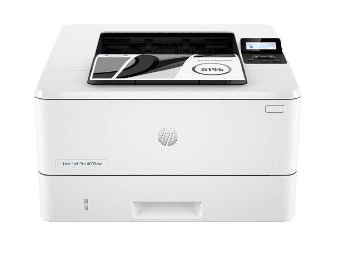 Принтер лазерный HP LaserJet Pro 4003dw (2Z610A) A4 Duplex Net WiFi белый