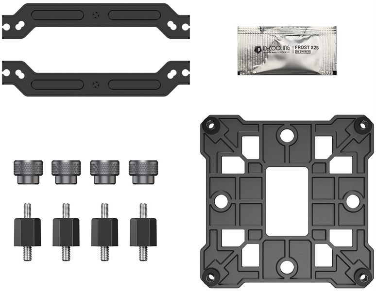 Устройство охлаждения(кулер) ID-Cooling SE-904-XT ARGB Soc-AM5/AM4/1200/1700/1851 черный 4-pin 14-29