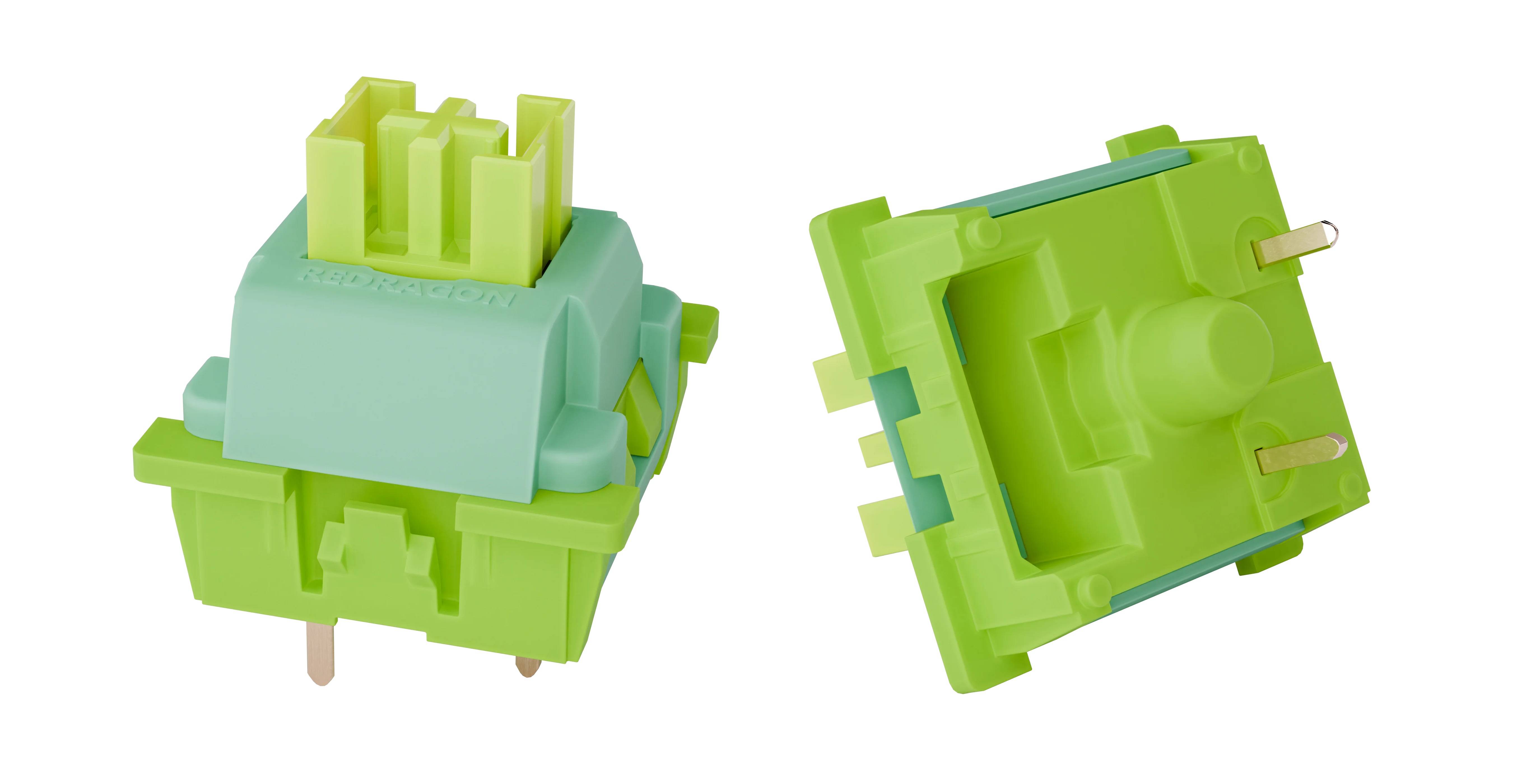 Redragon Переключатели Bullet QT зеленый,24 шт.