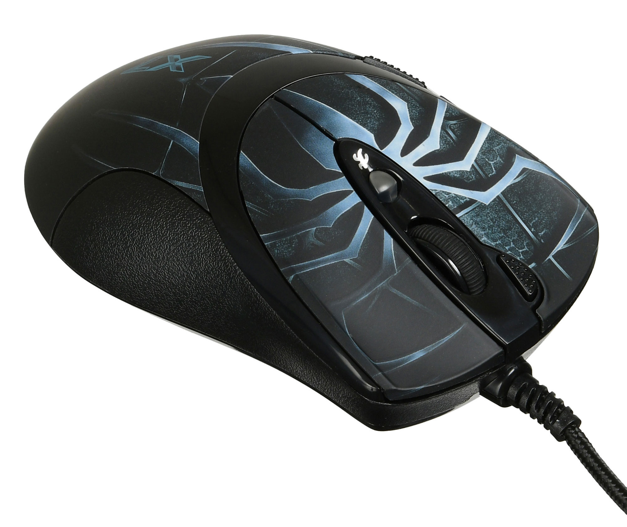 Мышь A4Tech Oscar Editor XL-747H рисунок/голубой лазерная 3600dpi USB 6but (XL-747H (BLUE SPIDER))