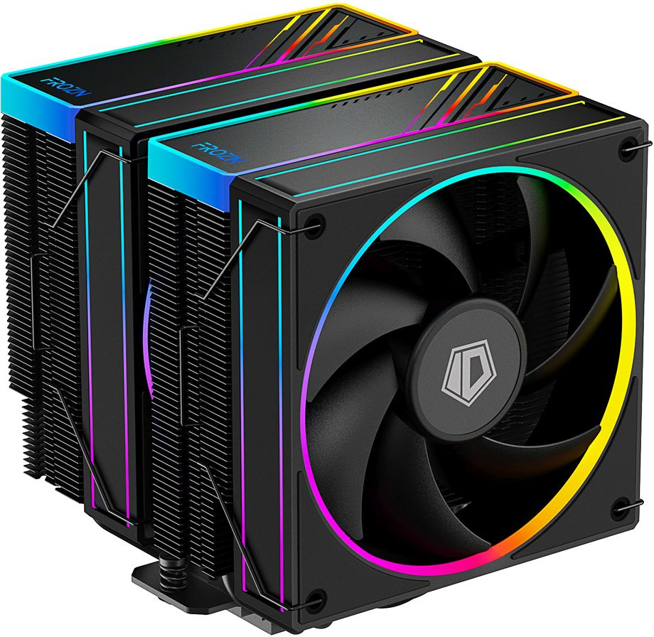 Устройство охлаждения(кулер) ID-Cooling Frozn A620 ARGB Soc-AM5/AM4/1200/1700/1851 черный 4-pin 29.9