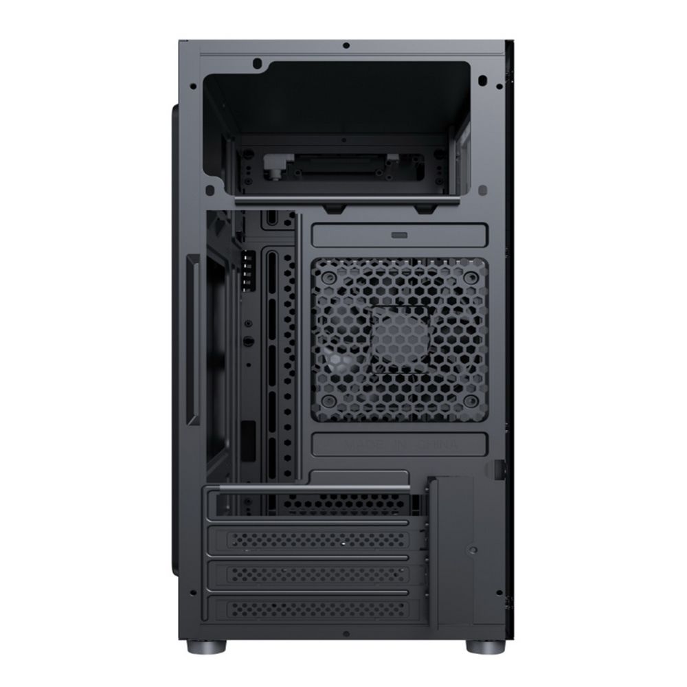 Корпус ACD Coffre 104G mATX, Black, CPU 140mm, VGA 245mm, PSU 285mm, 2x3.5INT, 1x2.5INT, 2xUSB 2.0, 