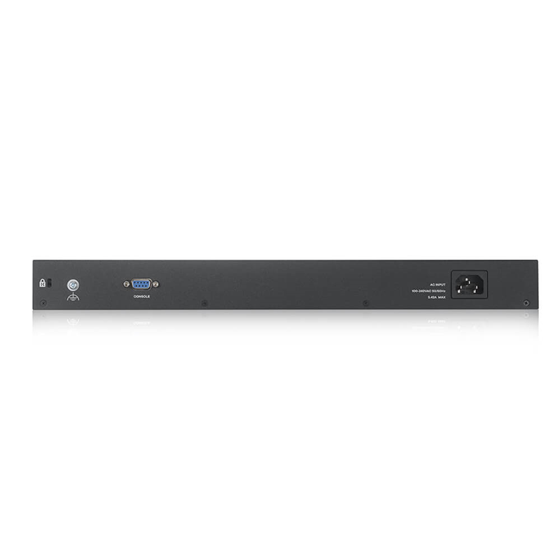 Коммутатор Zyxel GS2220-50HP-EU0101F (L2) 44x1Гбит/с 4xКомбо(1000BASE-T/SFP) 2SFP 48PoE+ 375W управл