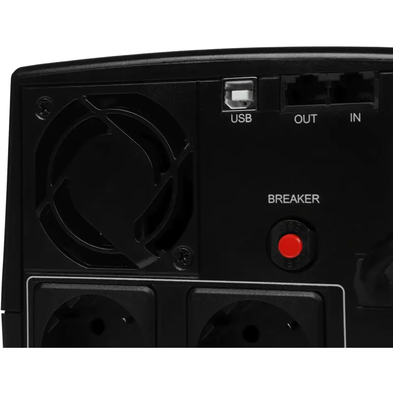 Источник бесперебойного питания Ippon Back Basic 1500 Euro 900Вт 1500ВА черный