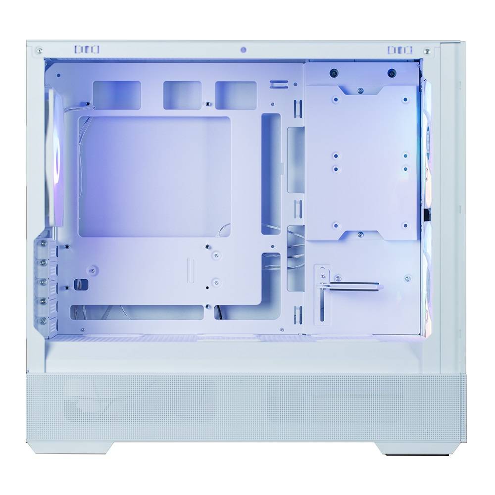 Корпус Zalman P30 Air White Mini-Tower Micro ATX/mini-ITX, без БП, Steel, Plastic , Tempered Glass, 