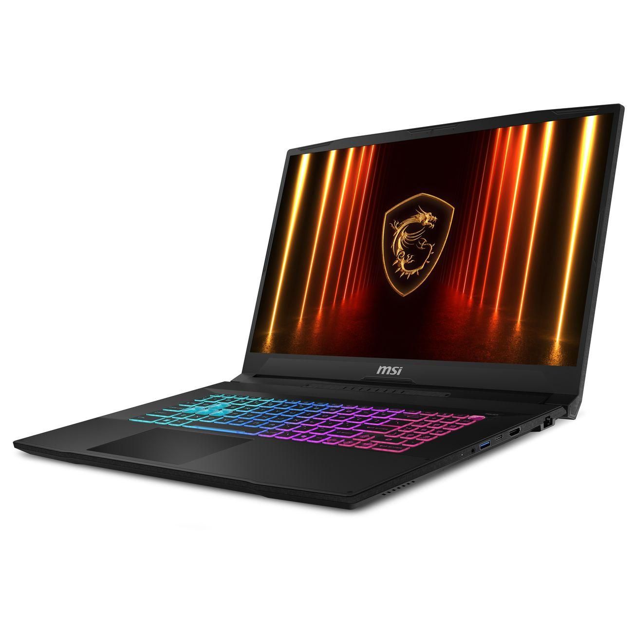 ноутбук MSI Katana 17 B2RVEK Core 5-210H 17.3" FHD (1920*1080),DDR5 16GB ( 8GB*2) 1TB SSD, NV RTX 40