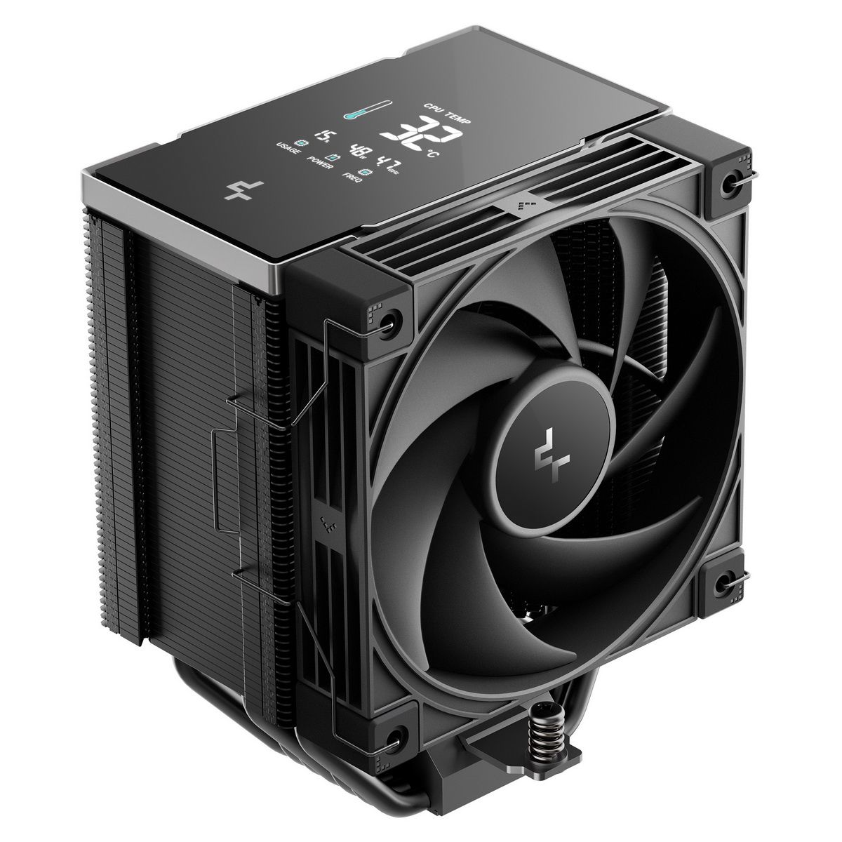Устройство охлаждения(кулер) Deepcool AK700 Digital NYX Soc-AM5/AM4/1200/1700/1851 черный 4-pin 21-3
