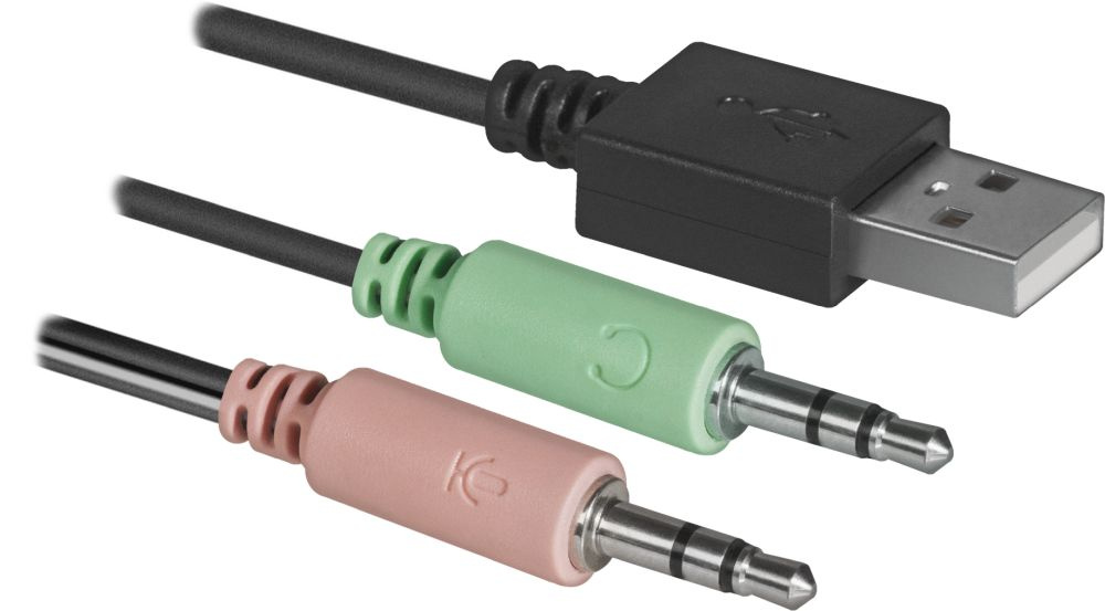 Колонки Defender SPK-190 2.0 черный 8Вт портативные