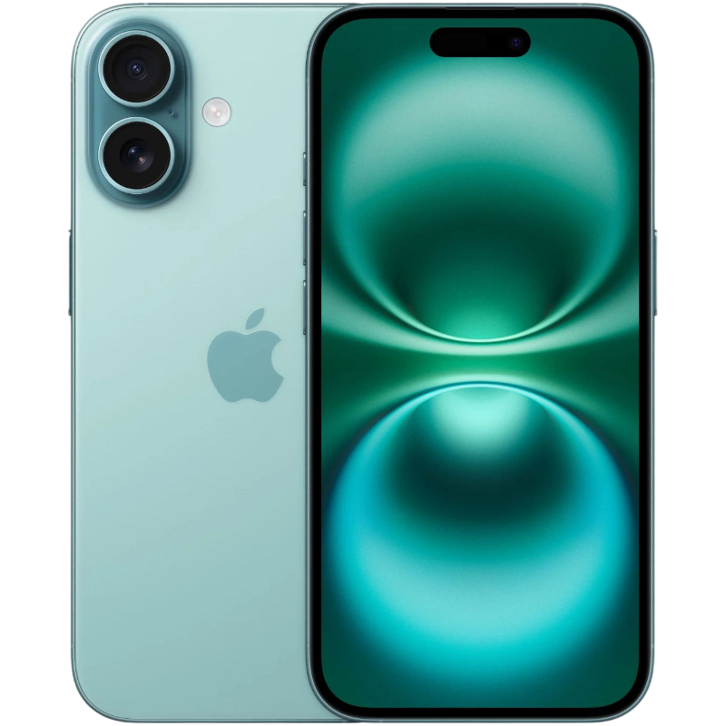 Смартфон Apple iPhone 16 128GB Teal SIM + eSIM