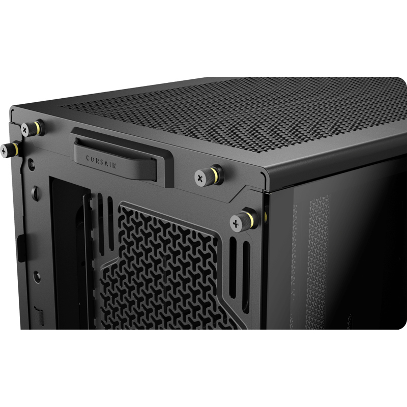 Корпус Corsair Frame 4000D RS, Midi-Tower, TG, 3x120mm, 2xUSB-A 3.2, 1xUSB 3.2 Type-C, E-ATX, ATX, m