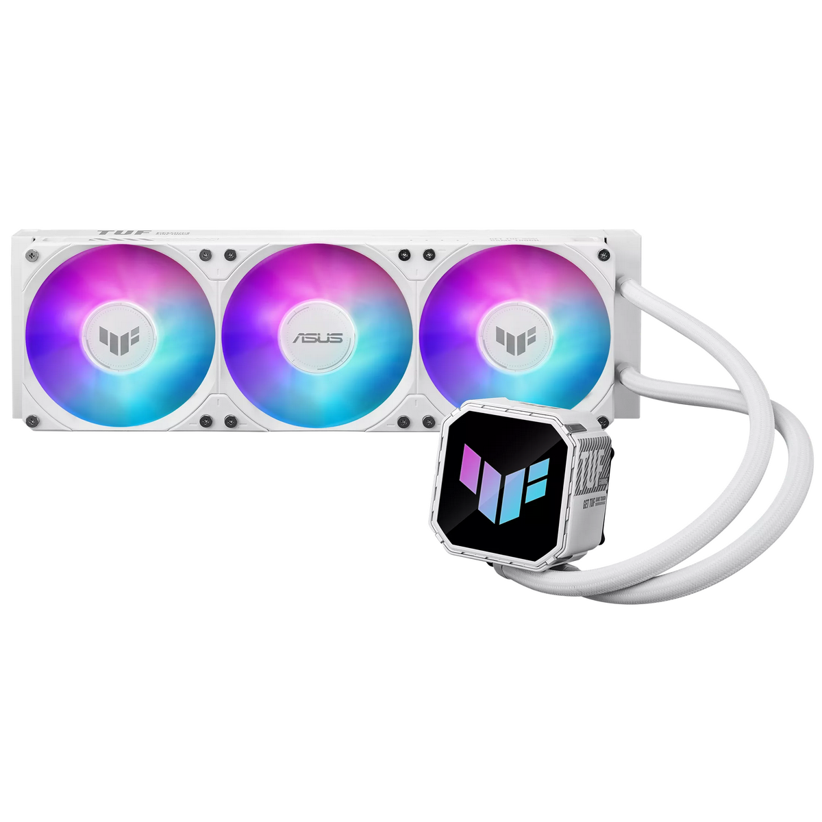 Жидкостная система охлаждения ASUS TUF GAMING LC III 360 ARGB WHT