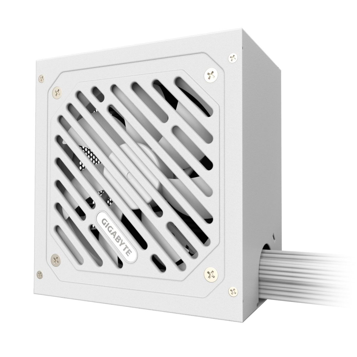 Блок питания ПК Gigabyte P650SS ICE 650W, 80+, SILVER, НЕ модульный, ATX 3.0, White
