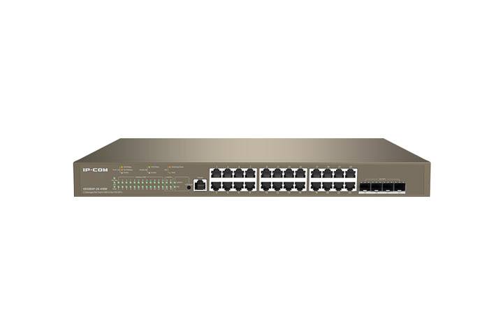 Коммутатор 24PORT 10/100/1000M 4SFP G5328XP-24-410W IP-COM