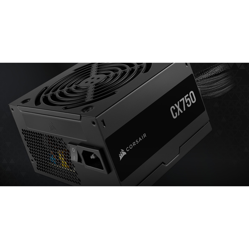 Блоки питания Corsair CX750, Model RPS0146, 750W 80+ Bronze (ATX, 2.31, Non-modular, 1x24(20+4)pin, 