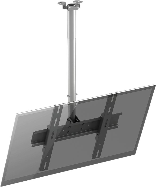 Кронштейн для телевизора Holder PR-101-B черный 32"-65" макс.60кг потолочный фиксированный