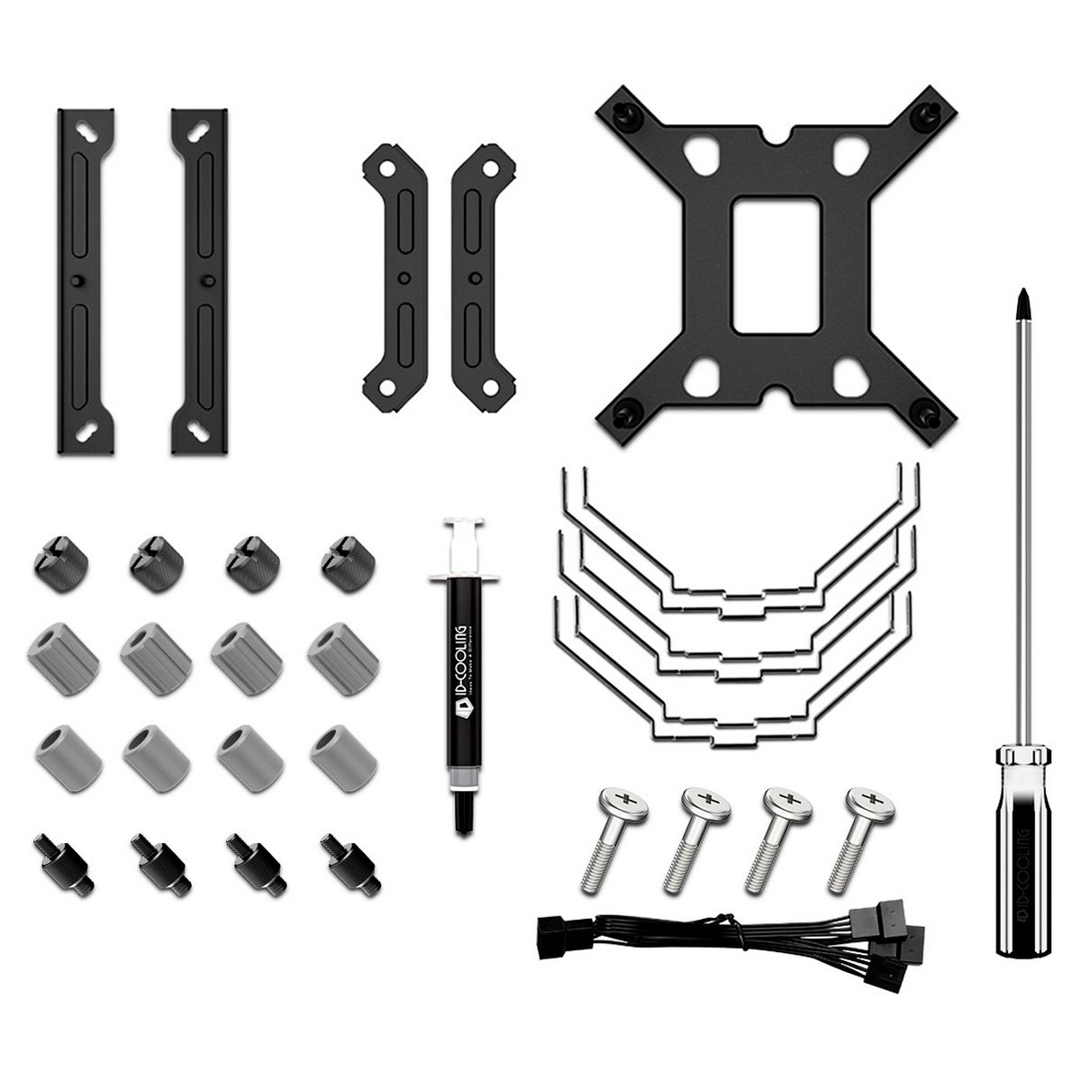 Устройство охлаждения(кулер) ID-Cooling SE-207-XT ADVANCED Soc-AM5/AM4/1200/1700/1851 черный 4-pin 1