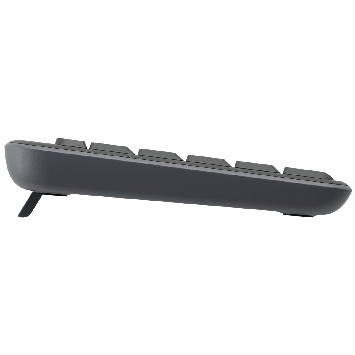 Клавиатура Logitech K250 YR0107 графитовый беспроводная BT slim Multimedia (920-013452)