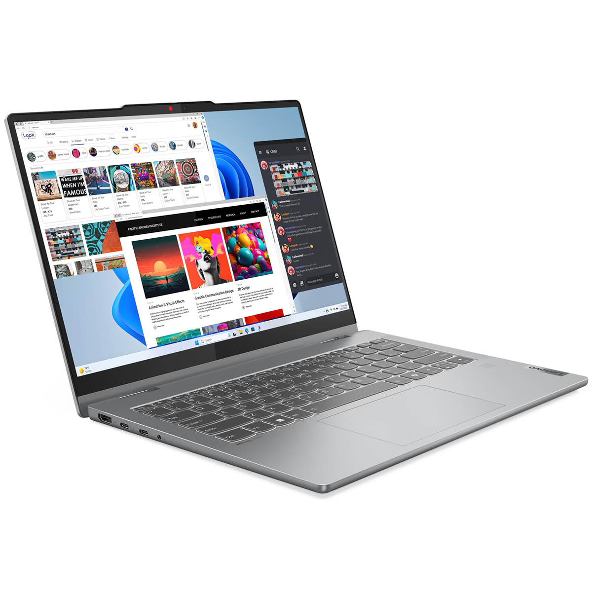 Ноутбук Lenovo IdeaPad 5 2-in-1 14IRH9 Intel Core i5-13420H/16Gb (soldered D5)/SSD512Gb/UMA/14"
