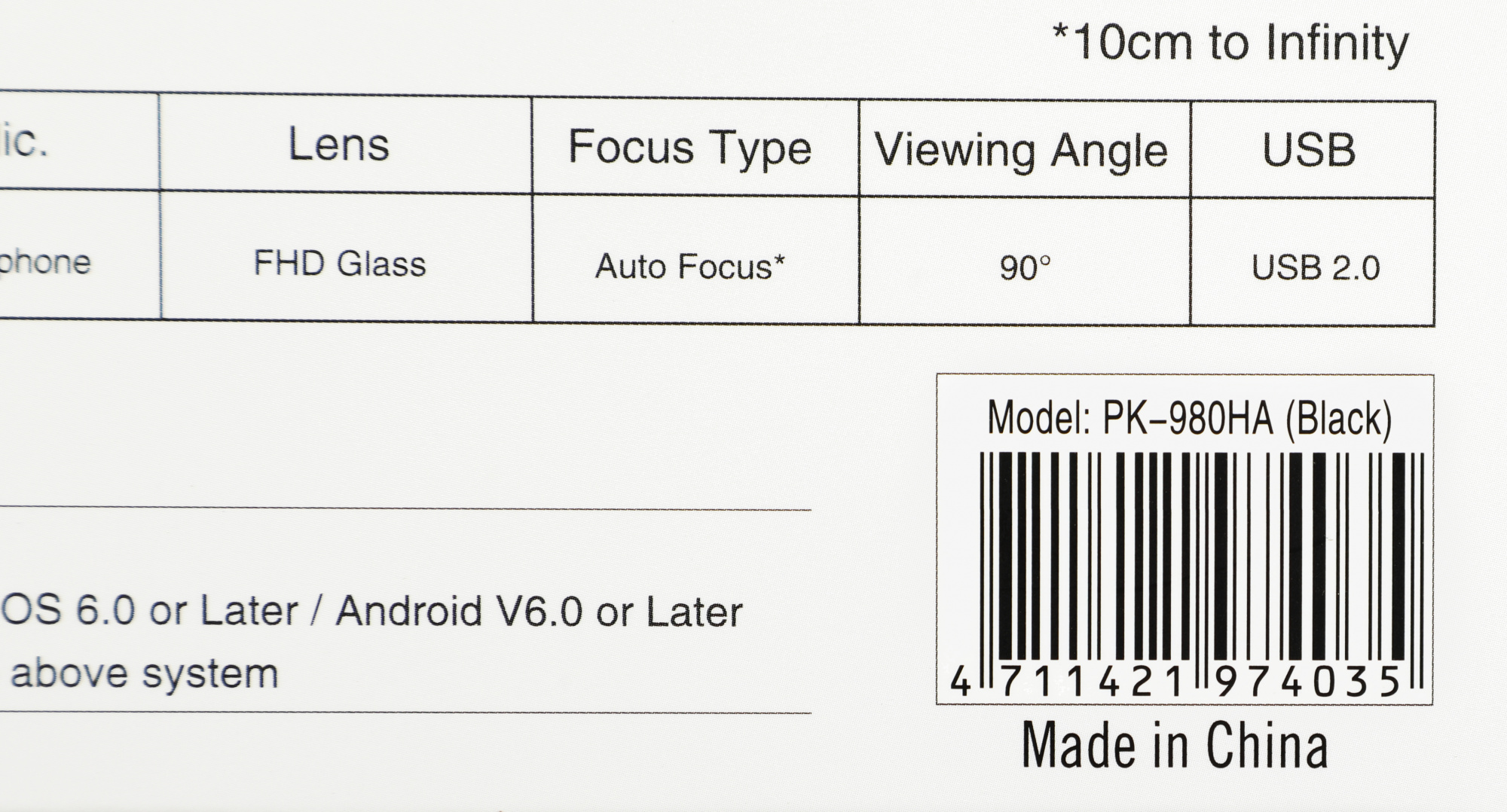 Камера Web A4Tech PK-980HA черный 2Mpix (1920x1080) USB2.0 с микрофоном
