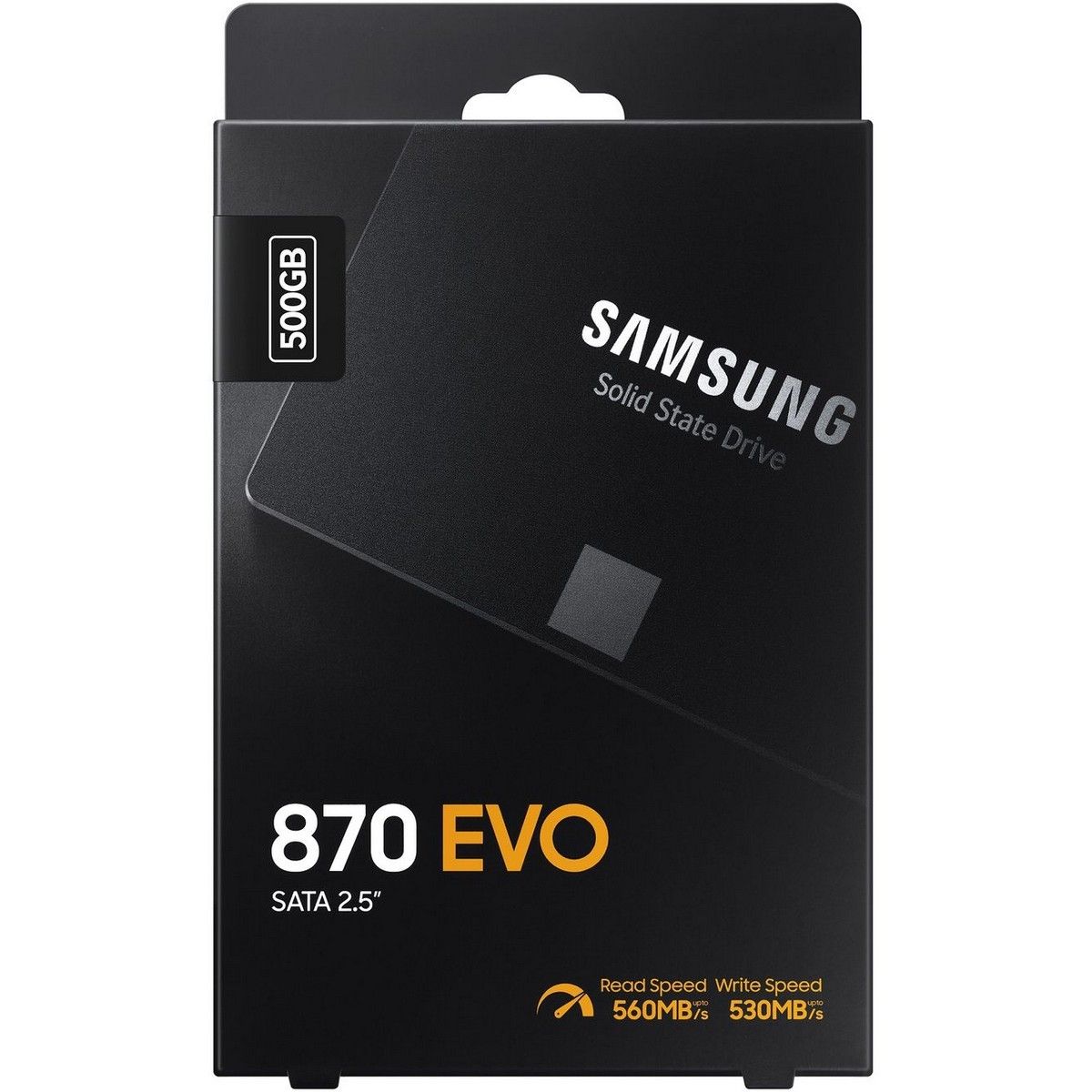 Твердотельный накопитель SSD Samsung 2.5" 500GB 870 EVO Client SSD MZ-77E500B SATA 6Gb/s, 560/5