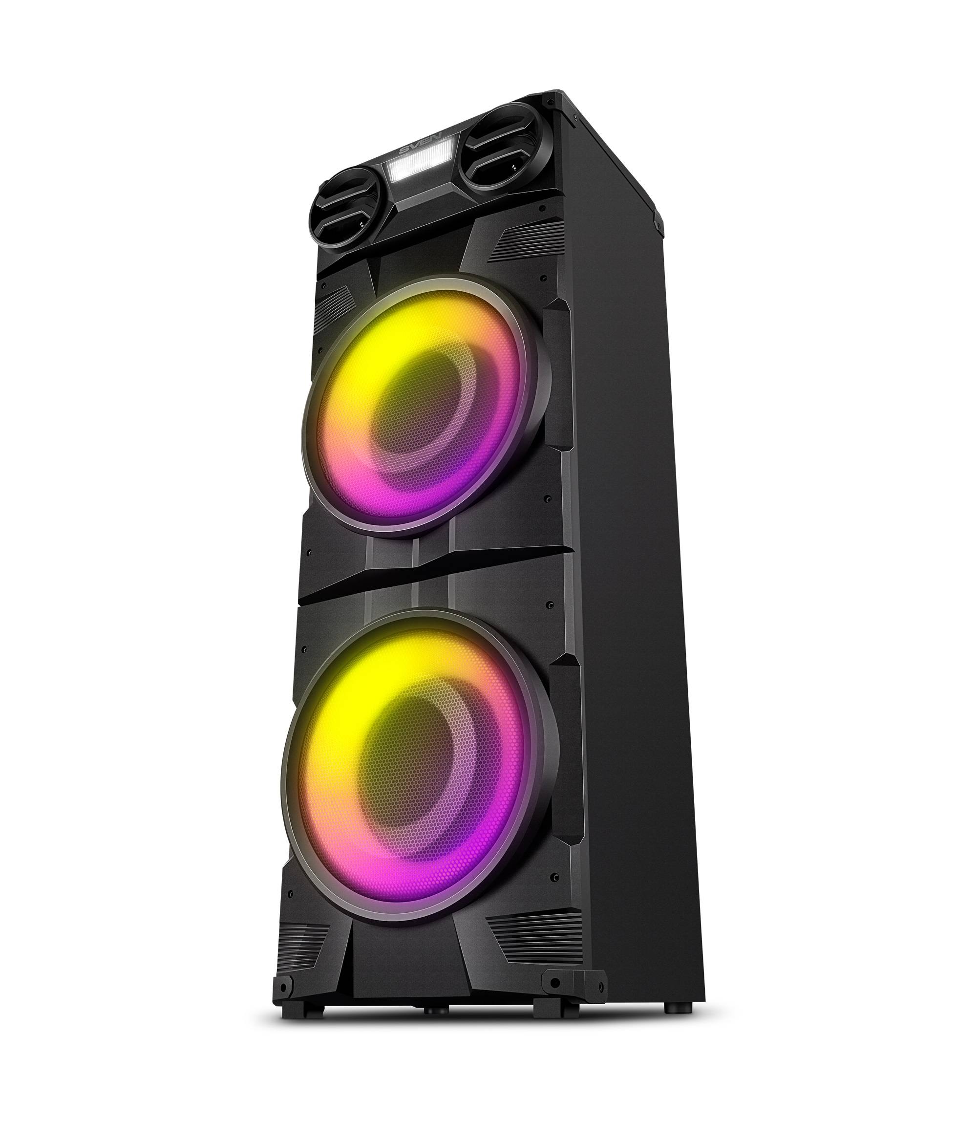 АС PS-1900, черный (1000 Вт, TWS, Bluetooth, FM, USB, LED-дисплей, ~230В)