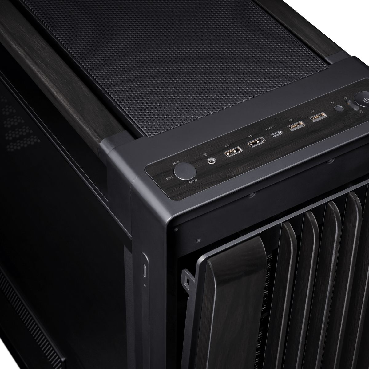 Корпус ASUS PROART PA602 WOOD TG PWM BLACK