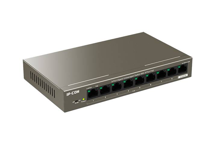Коммутатор неуправляемый G1109P-8-102W IP-COM