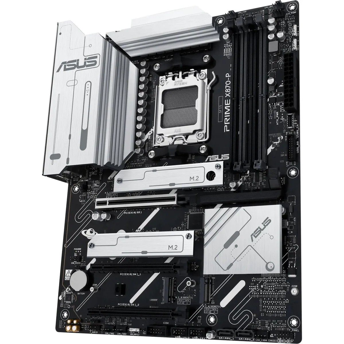 Материнская плата Asus PRIME X870-P Socket AM5 AMD X870 4xDDR5 ATX AC`97 8ch(7.1) 2.5Gg RAID+HDMI