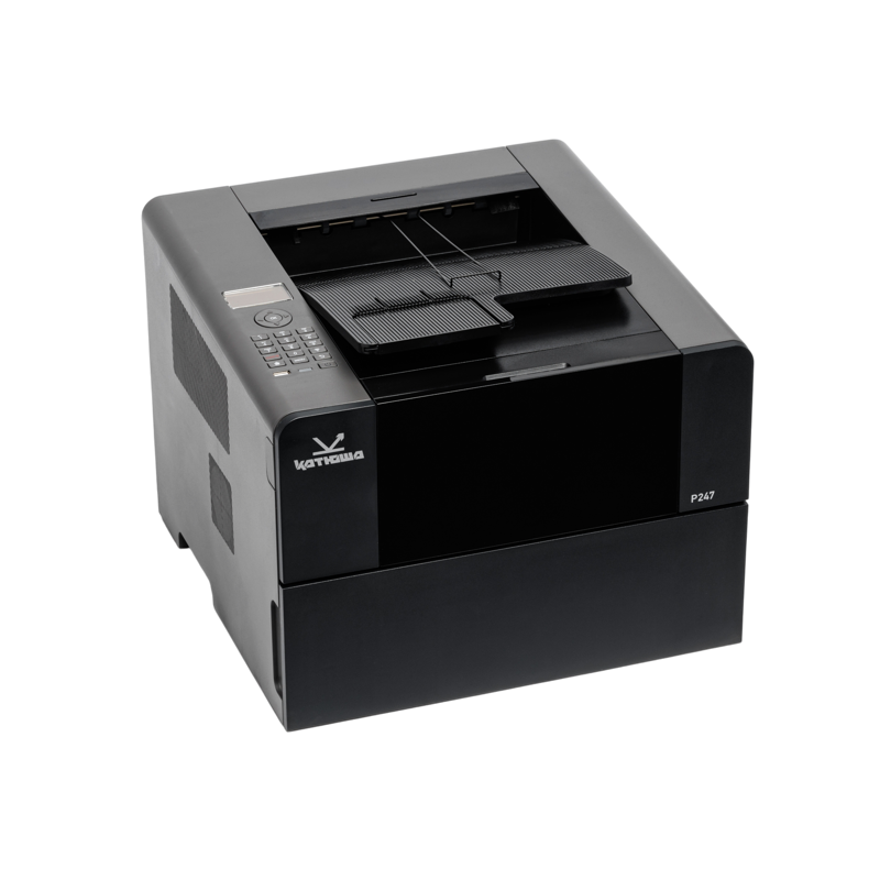 МФУ Катюша M247ep принтер/копир/сканер/факс. 47 стр/мин A4, Ч/Б, 1200 dpi. Сканер цвет А4-А3, до 60 