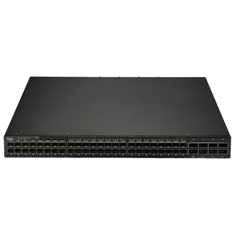 Коммутатор L3 Core коммутатор Zyxel NebulaFlex Pro CX4800-56F, rack 19", 48xSFP28: 10/25G , 8xQSFP28