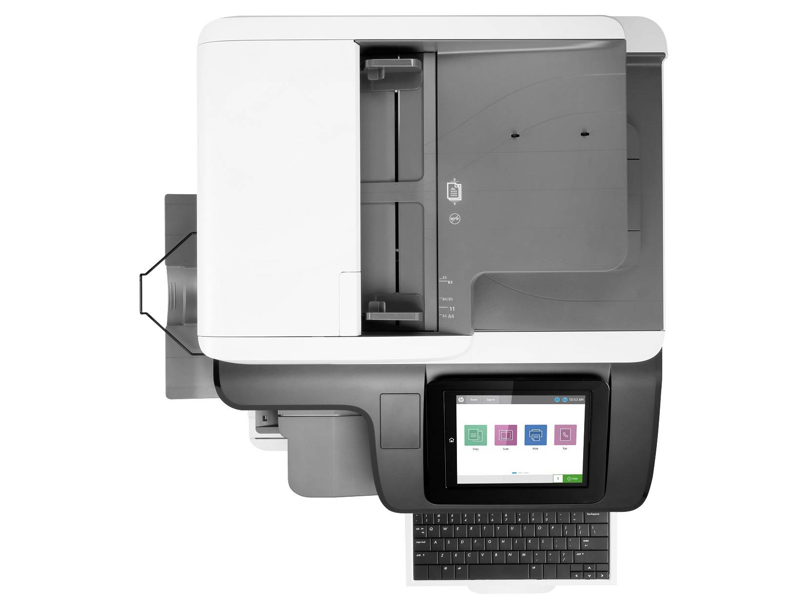 Лазерное многофункциональное устройство HP Color LaserJet Enterprise Flow MFP M776zs(p/c/s/f,A3,1200