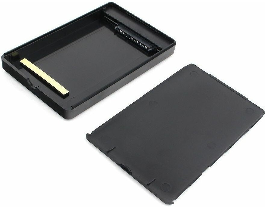 Gembird EE2-U3S-30P Внешний корпус 2.5" черный, USB 3.0, SATA, до 2 Тб, пластик