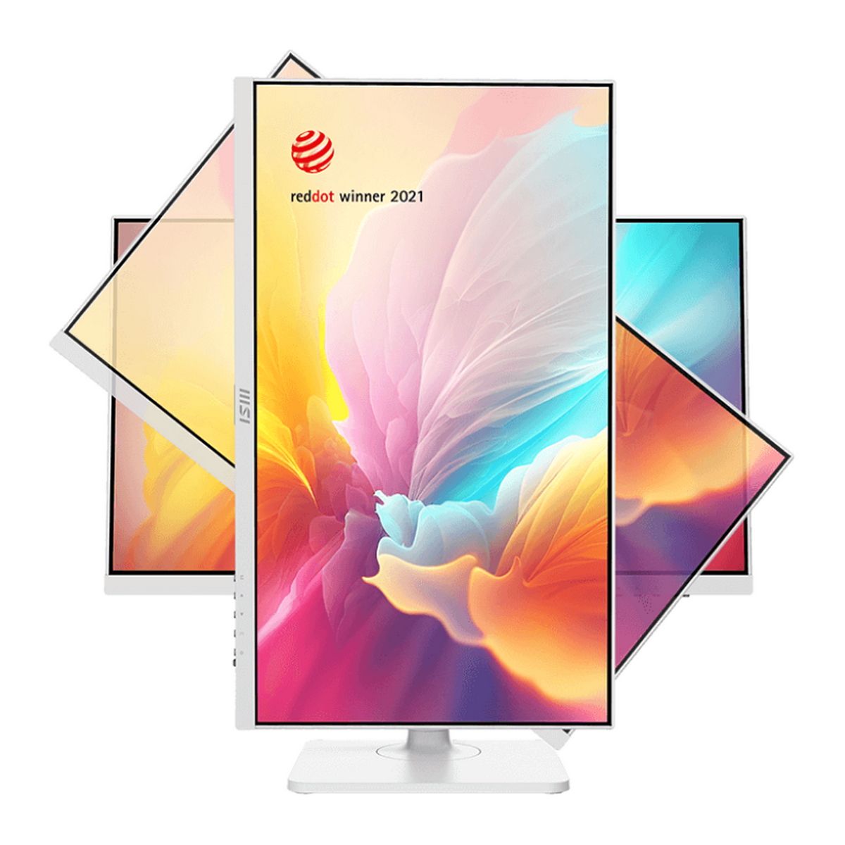 Монитор MSI 23.8" Modern MD2412PW белый IPS LED 1ms 16:9 HDMI M/M матовая HAS Piv 300cd 178гр/178гр 