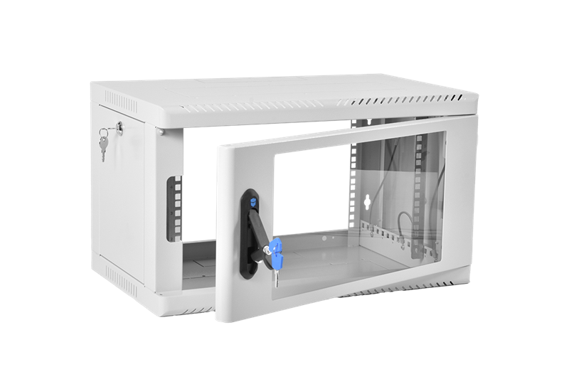 Шкаф ЦМО Шкаф телекоммуникационный настенный сварной 6U (600  350) съёмные стенки, дверь стекло