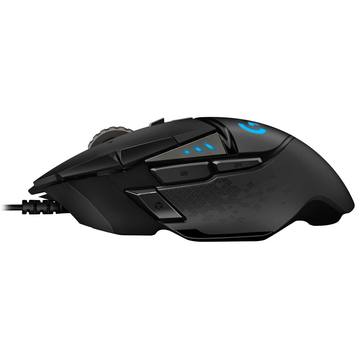 Мышь Logitech G502 Hero черный оптическая 25600dpi USB для ноутбука 9but (910-005474)