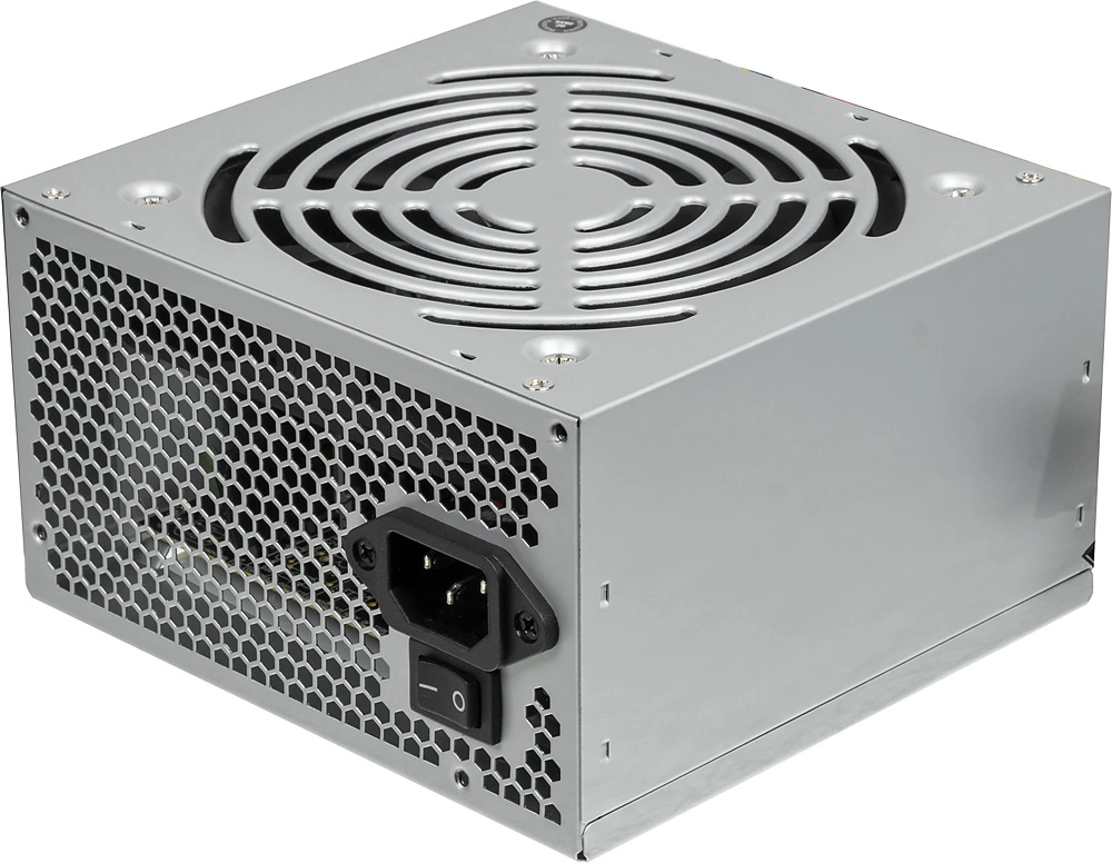 Блок питания Aerocool ATX 500W ECO-500 (20+4pin) 120mm fan 3xSATA RTL