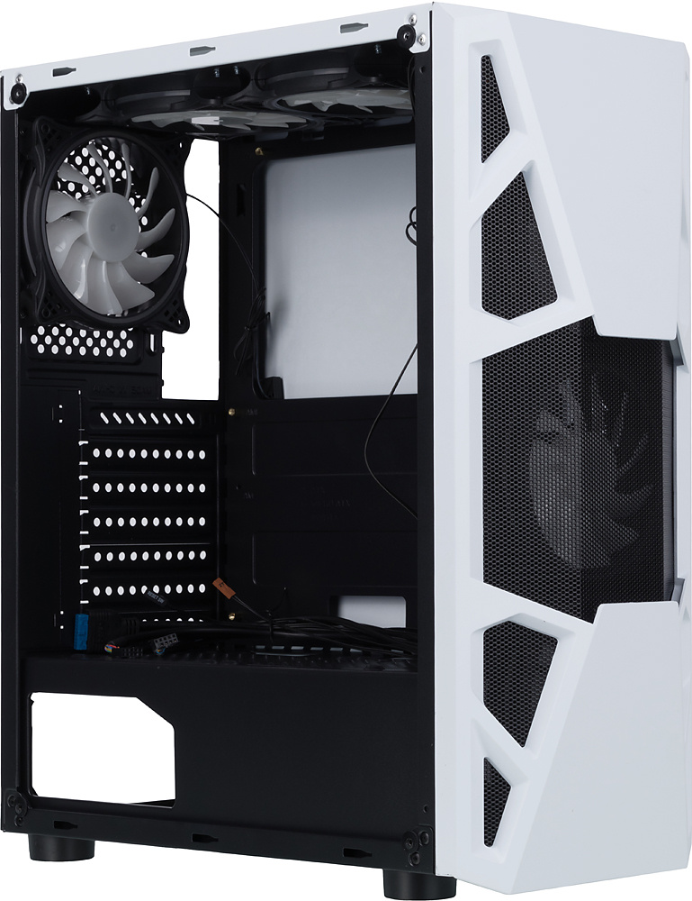 Корпус Formula CL-3303W RGB белый без БП ATX 2x120mm 2xUSB2.0 1xUSB3.0 audio bott PSU