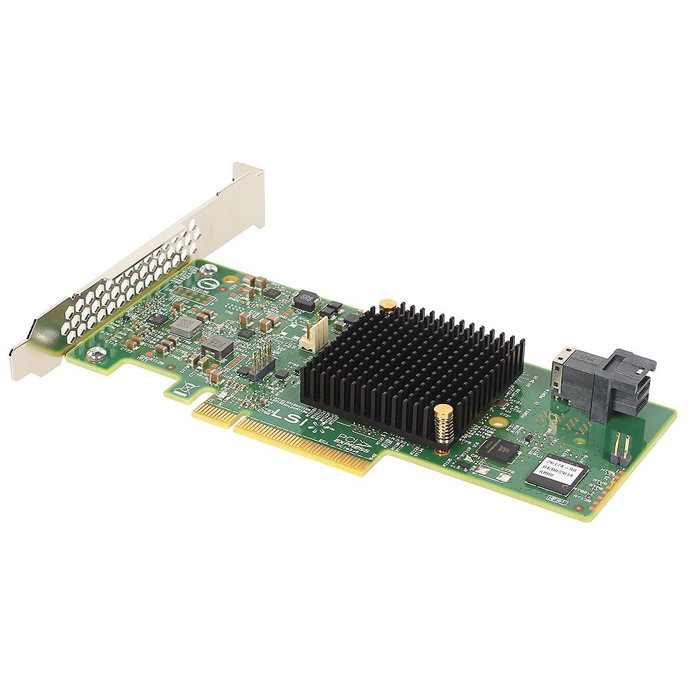 RAID-контроллер Broadcom LSI MegaRAID SAS 9341-4i SGL (LSI00419 / 05-26105-00(H)  PCIe 3.0 x8 LP, SA