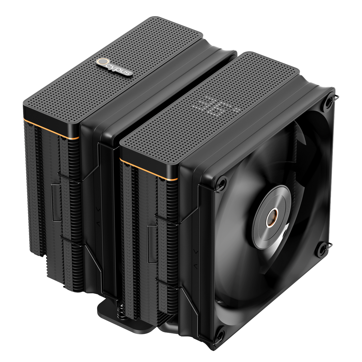 Кулер для процессора Ocypus Iota A62 BK, 2x120mm FAN, Display Panel, 6 HEAT PIPES, 4-PIN PWM, 500-20