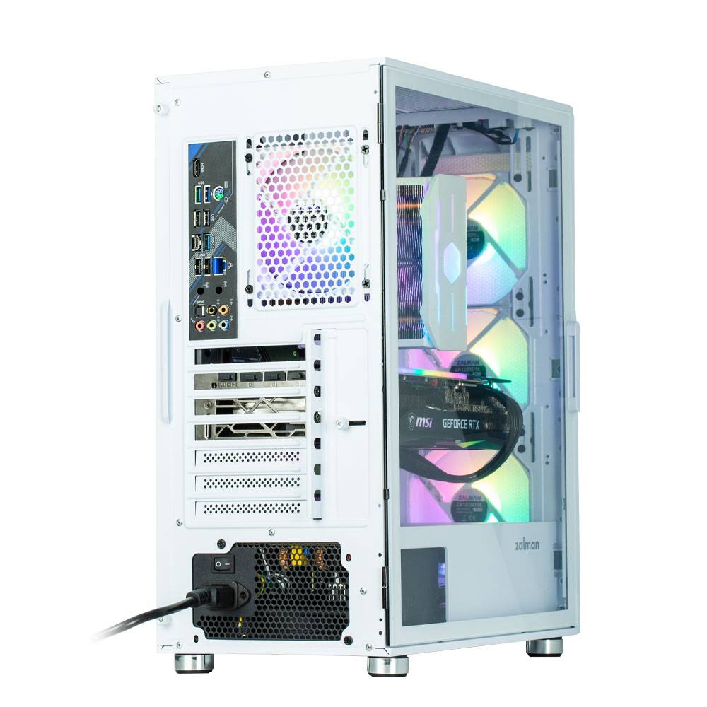 корпус ZALMAN I3 NEO WHITE, ATX, WHITE, FRONT MESH, WINDOW, 2x3.5", 3x2.5", 1xUSB2.0, 2xUSB3.0, FRON