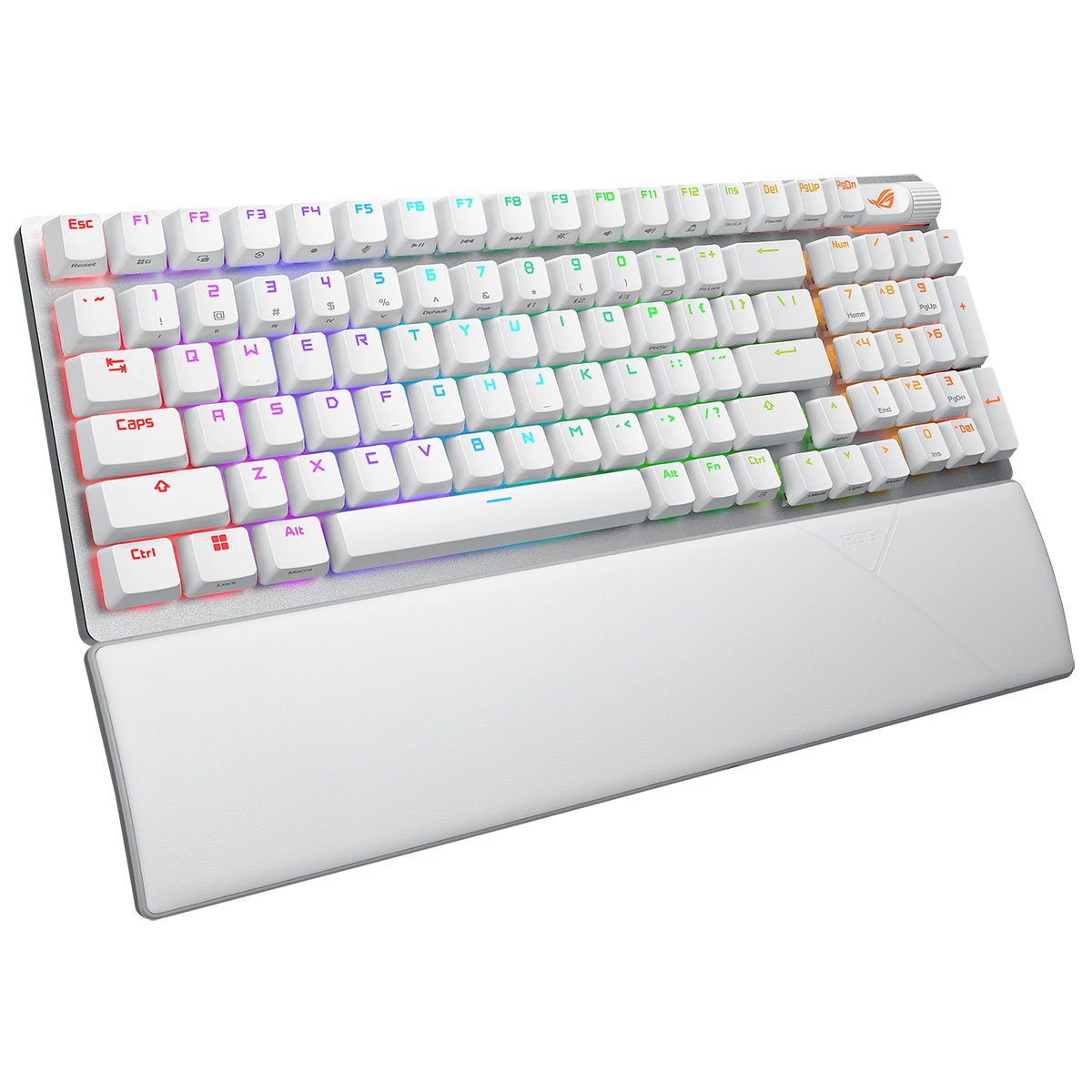Клавиатура ASUS X901 STRIX SCOPE II 96 WL WHT ROG NX Snow PBT 96% USB 2.4GHz BT